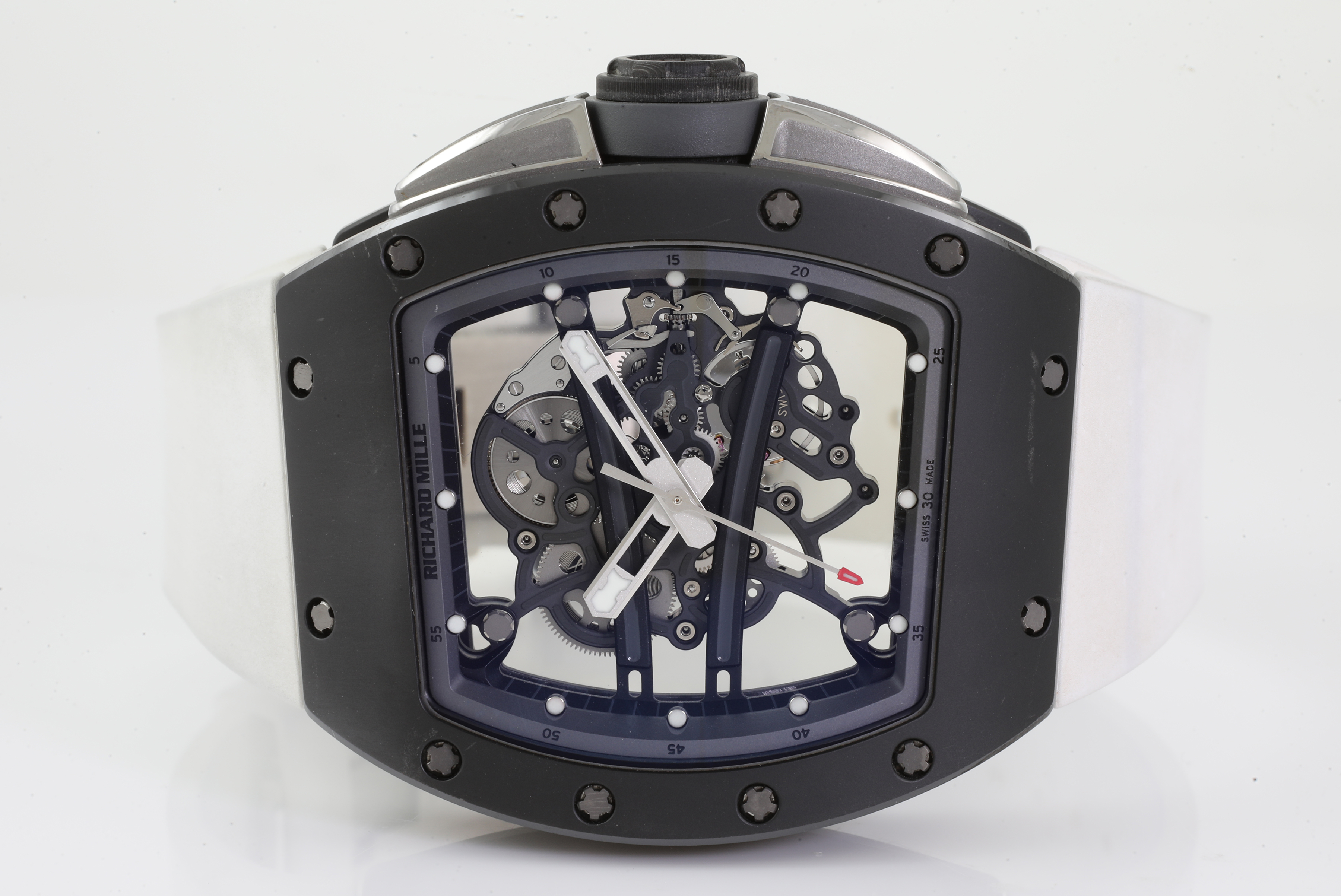 A New Australian Record for a Watch at Auction Richard Mille Yohan Blake Monochrome Limited Edition