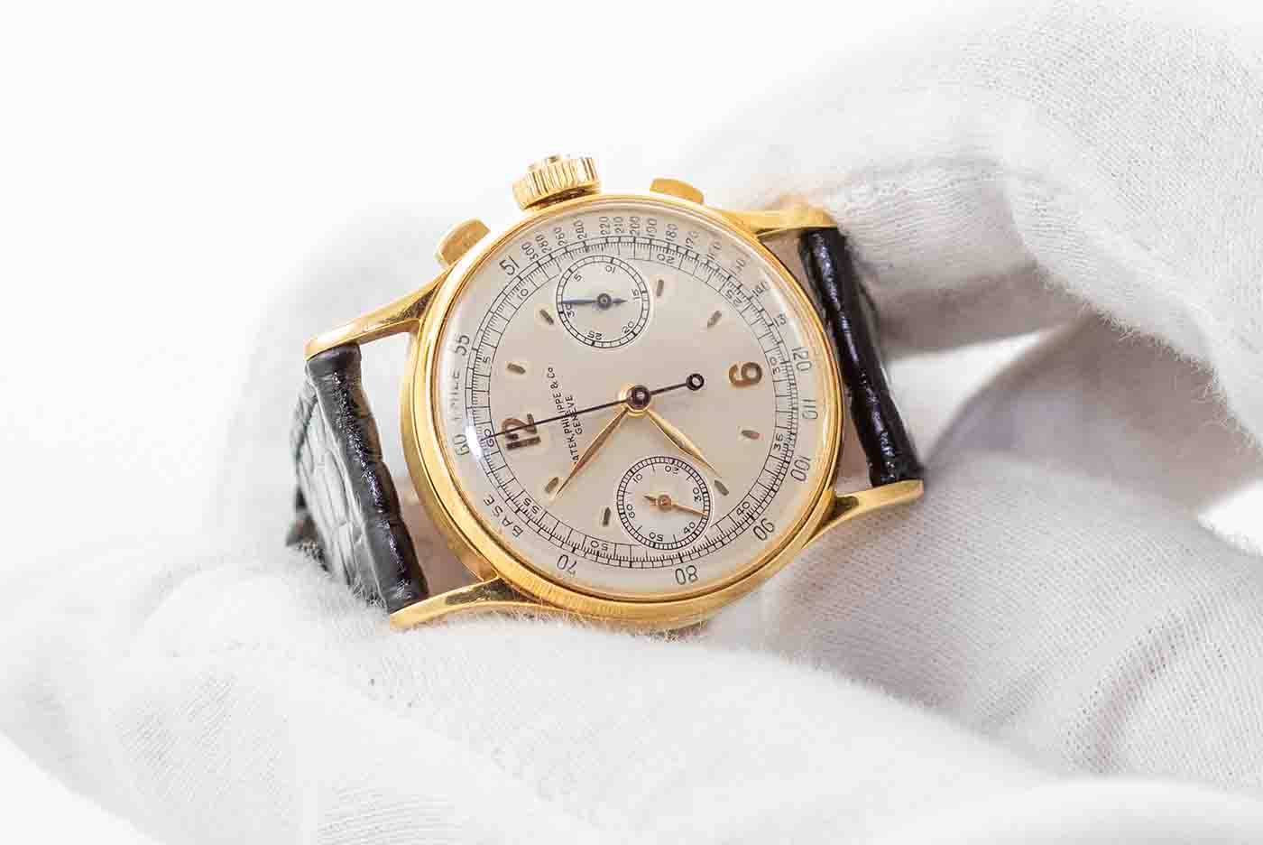 Exceptionally Rare Circa 1946 Patek Philippe Timepiece Model 1436