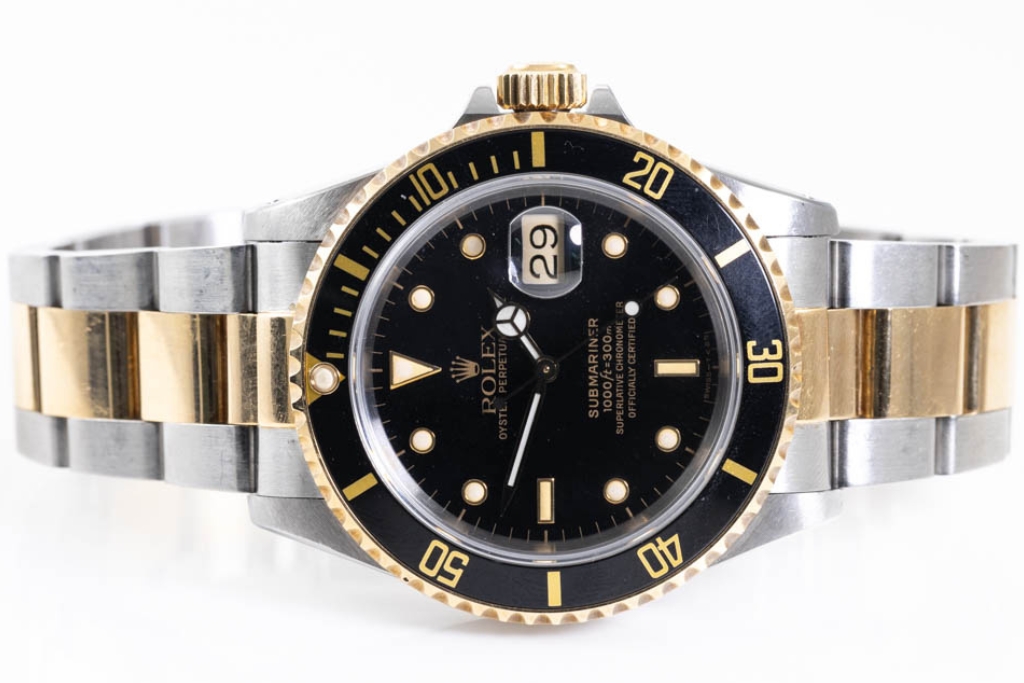 Rolex Submariner Date Watch 16613LN