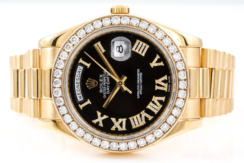 Rolex Day Date 18ct Gold Watch 218238