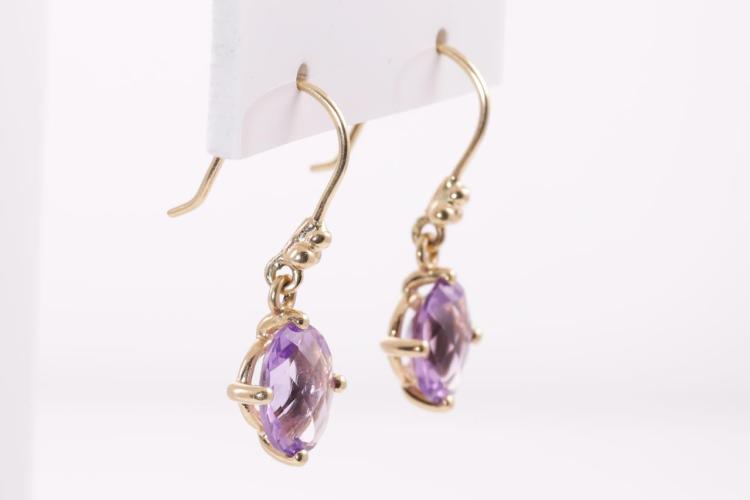 February Purple Eternity Circle Stud Earrings | Sterling silver | Pandora US