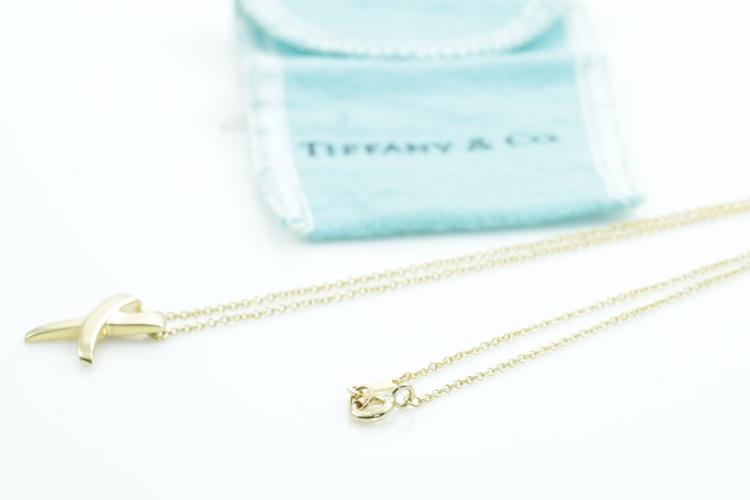 Tiffany & Co. Graffiti X Pendant Necklace - Sterling Silver Pendant Necklace,  Necklaces - TIF250533 | The RealReal