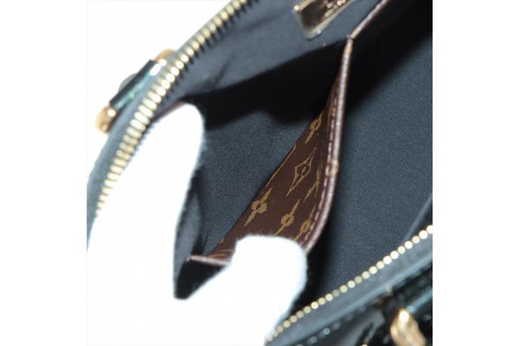 Louis Vuitton Black Vernis Miroir Tote w/ Strap