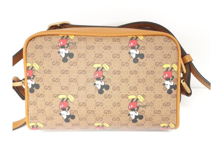 gucci mickey mouse shoulder bag