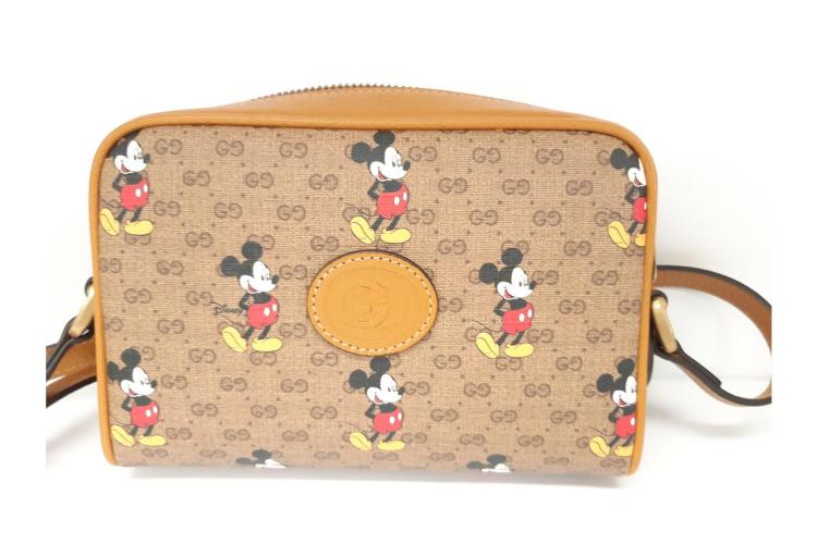Gucci X Disney Mini Vintage GG Supreme Monogram Bag