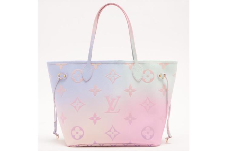 Louis Vuitton Spring in City Sunrise Pastel Neverfull MM Tote Bag