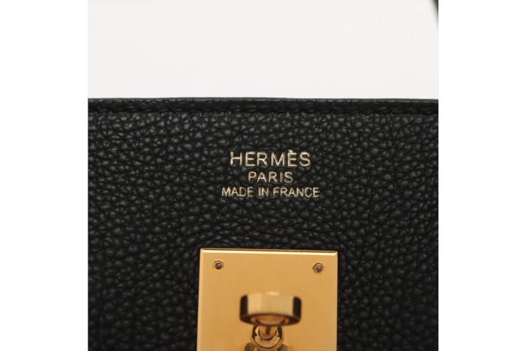 Hermes Togo Birkin 35 Black, Gold Hardware
