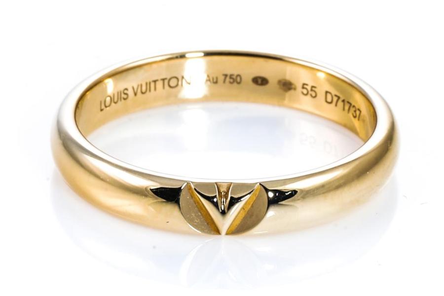 Louis Vuitton LV Volt Multi Ring, 18k Yellow Gold