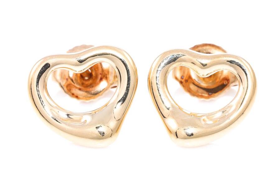 Tiffany & Co Elsa Peretti Open Heart Earrings | First State Auctions Canada