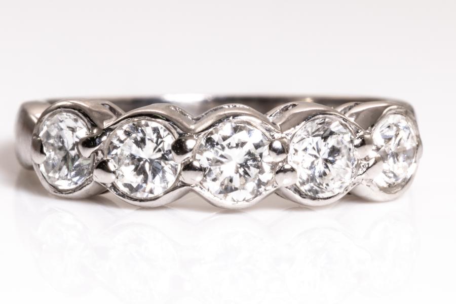 9ct White Gold Eternity Ring – Fishers Jewellers