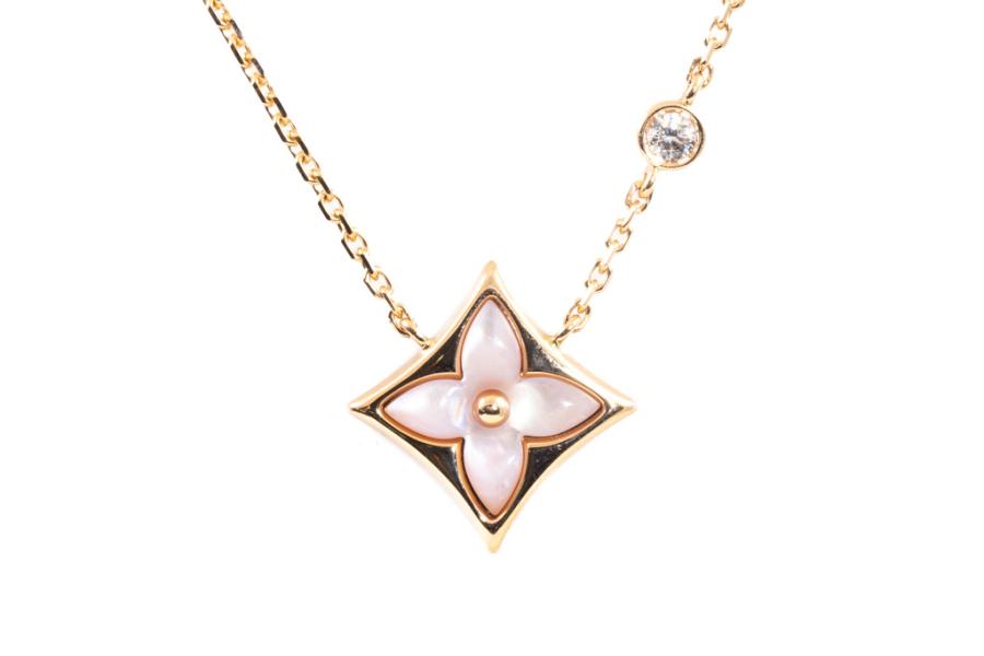 blossom bb star pendant necklace