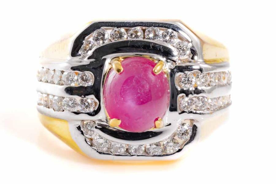 Antique Date 1915 Star Ruby Ring – Fetheray