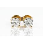 1.00ct Diamond Stud Earrings | First State Auctions Hong Kong