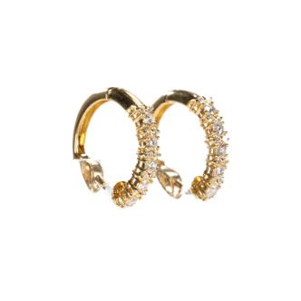 0.50ct Diamond Huggie Earrings