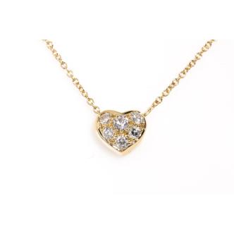 Tiffany & Co Hearts Diamond Pendant