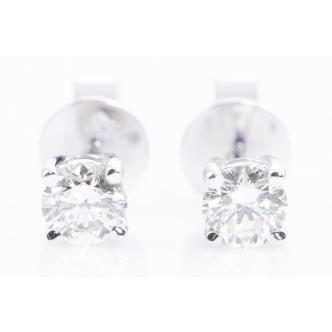 0.40ct Diamond Stud Earrings
