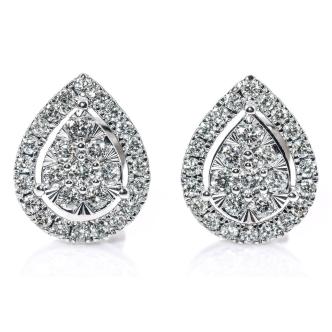 0.75ct Diamond Dress Earrings