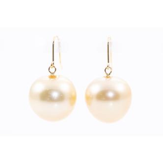 Pearl Shepherds Hook Earrings