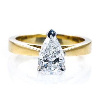 1.50ct Diamond Solitaire Ring GIA D SI2