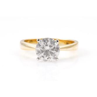 2.00ct Diamond Solitaire Ring GSL