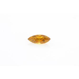 0.11ct Vivid Yellowish Orange Diamond GIA