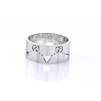 Gucci Icon Wide Amor Ring