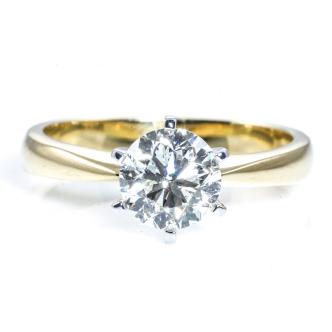 1.50ct Diamond Solitaire Ring GIA J SI1