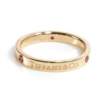 Tiffany & Co Band Ruby Ring