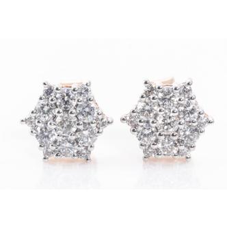 0.74ct Diamond Earrings