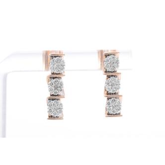 0.57ct Diamond Earrings