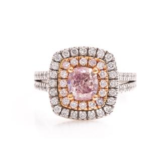 1.04ct Fancy Purplish Pink Diamond GIA