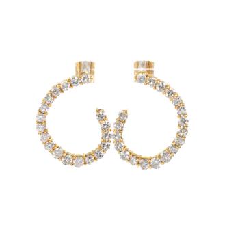 3.11ct Diamond Earrings