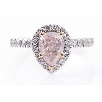 1.01ct Fancy Light Pink Diamond GIA