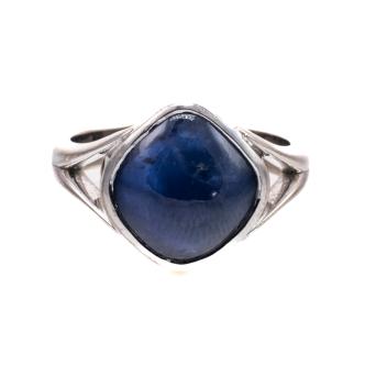 7.00ct Blue Sapphire Ring