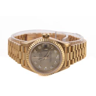 Rolex Ladies Gold Watch 69178G