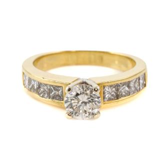 0.70ct Centre Diamond Engagement Ring