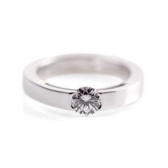 0.38ct Cartier Diamond Solitaire Ring