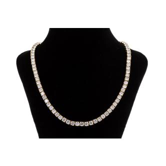 20.08ct Cartier Diamond Tennis Necklace
