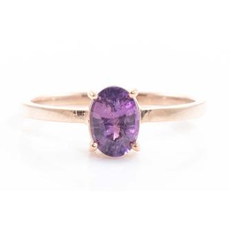 0.83ct Unheated Ceylon Sapphire Ring