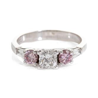 0.41ct Argyle Pink Diamond Dress Ring