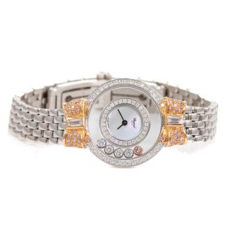 Chopard Happy Diamonds Gold Watch 62.2g