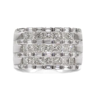 3.00ct Diamond Dress Ring 17.3g