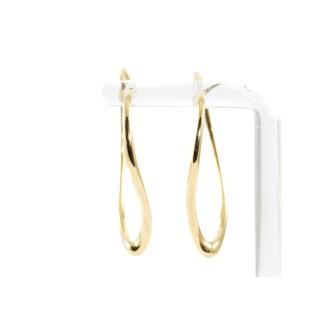 Tiffany & Co. Open Heart Hoop Earrings