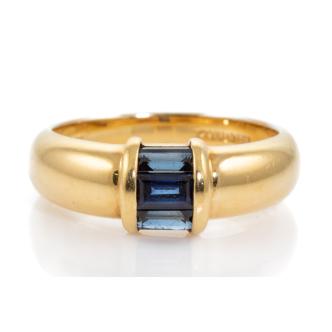 Tiffany & Co. Stacking Band Sapphire Ring
