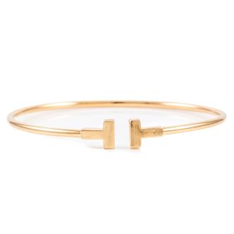 Tiffany & Co T Narrow Wire Bracelet