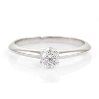 Tiffany & Co. Solitaire Diamond Ring