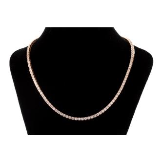 4.67ct Diamond Tennis Necklace