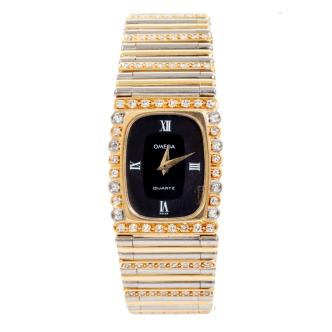 Omega Vintage Ladies Gold Watch 59.7g