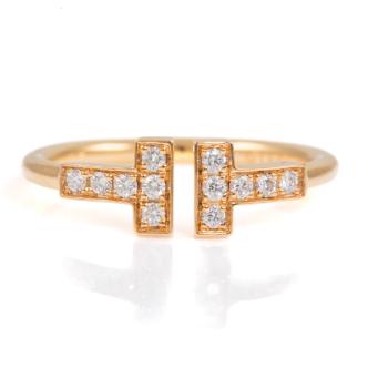 Tiffany & Co. T Wire Diamond Ring