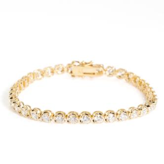 6.31ct Diamond Tennis bracelet